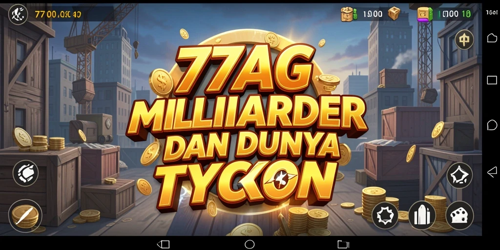 Screenshot gameplay 77AG yang menunjukkan aktivitas Tycoon.