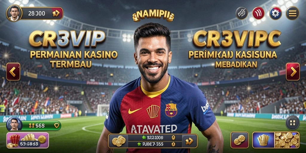 Tampilan gameplay menarik di aplikasi Kasino CR7VIP.