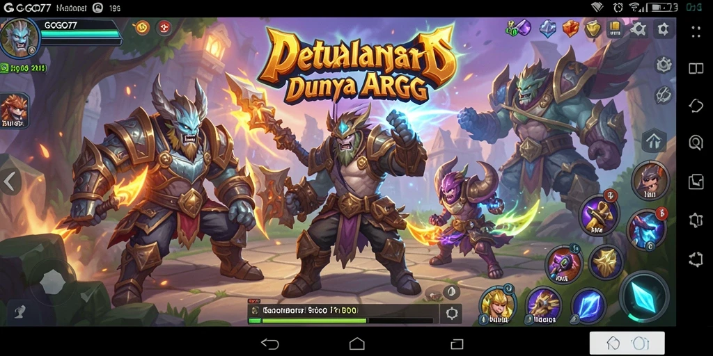Gameplay seru dari GOGO77 dengan aksi pertarungan mendebarkan.