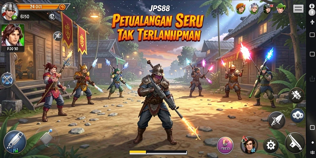 Screenshoot game JPS88 menampilkan aksi petualangan yang seru dan grafis memukau.