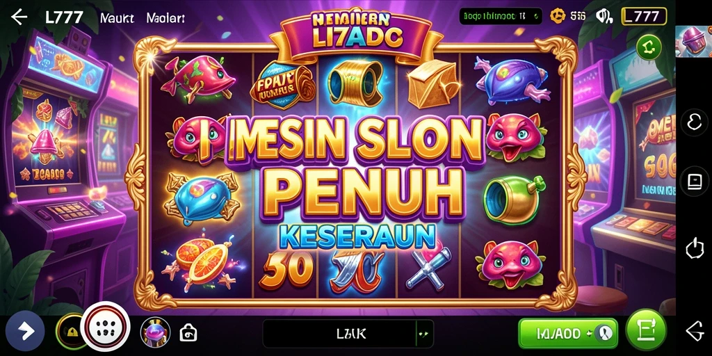 Tampilan penuh aksi dari gameplay Slot L777 yang seru.