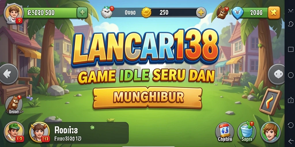 Tampilan gameplay LANCAR138 yang menarik dan ceria.