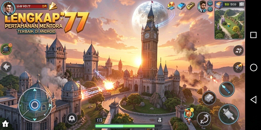 Tampilan gameplay seru dari <strong>LENGKAP777</strong> dengan strategi menara yang mendebarkan.
