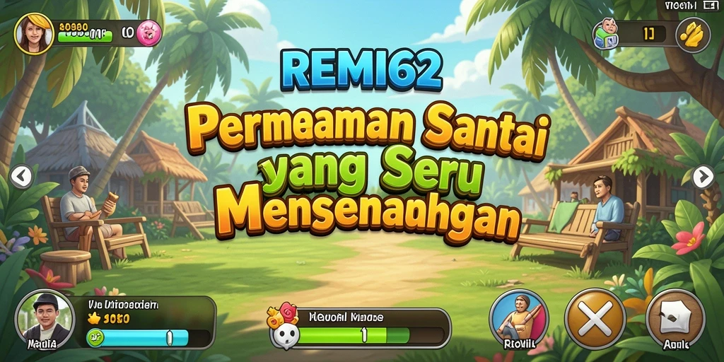 Gameplay REMI62 yang seru dan menggembirakan.