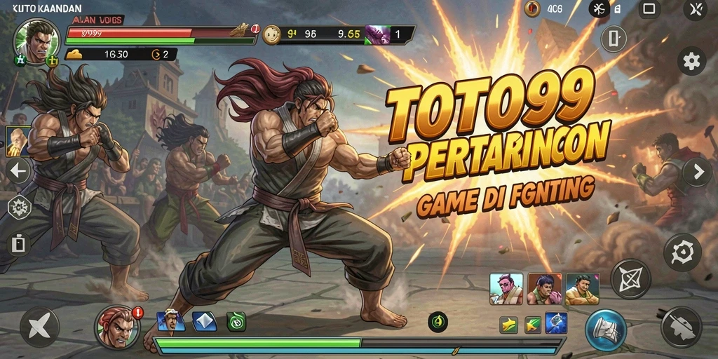 Tampilan gameplay TOTO99 dengan pertarungan yang intens dan karakter yang menawan.
