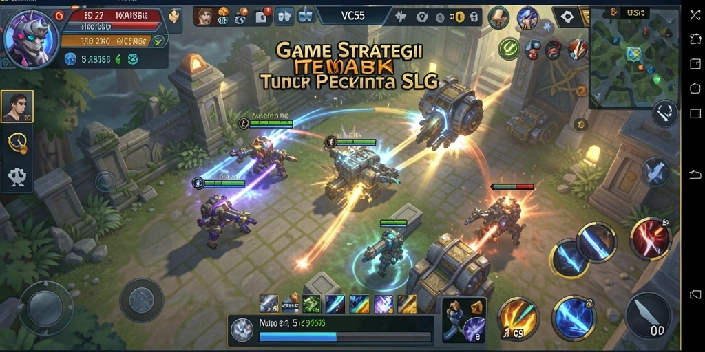 Tampilan gameplay SLG yang menarik dan mendalam dalam VC55.