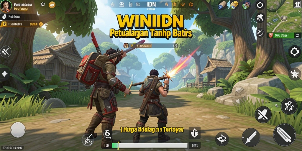 Tampilan gameplay Open World yang memukau dan dinamis.